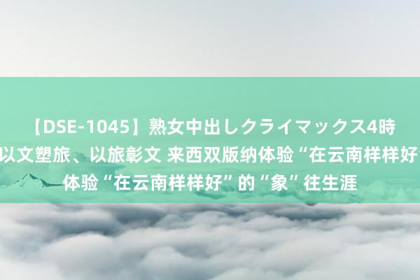 【DSE-1045】熟女中出しクライマックス4時間 4 云新发布丨以文塑旅、以旅彰文 来西双版纳体验“在云南样样好”的“象”往生涯